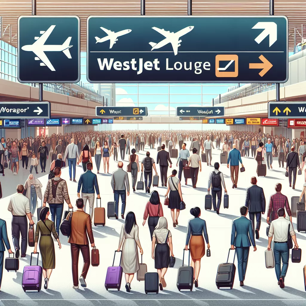 where is the westjet lounge in toronto airport