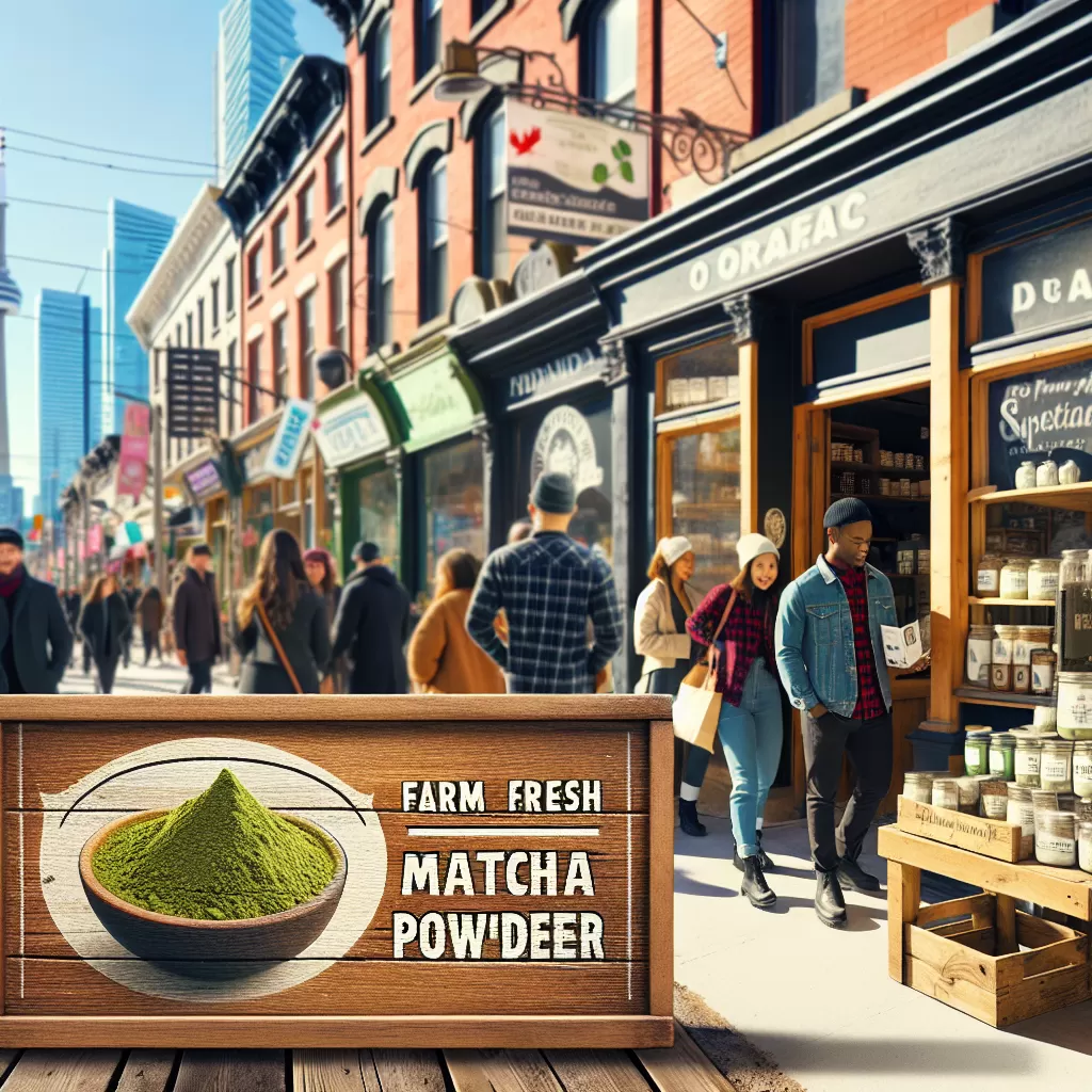 where to buy matcha powder in toronto