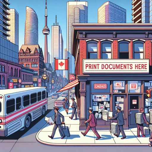 where to print documents toronto