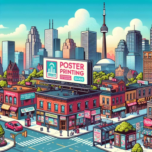 where to print posters toronto