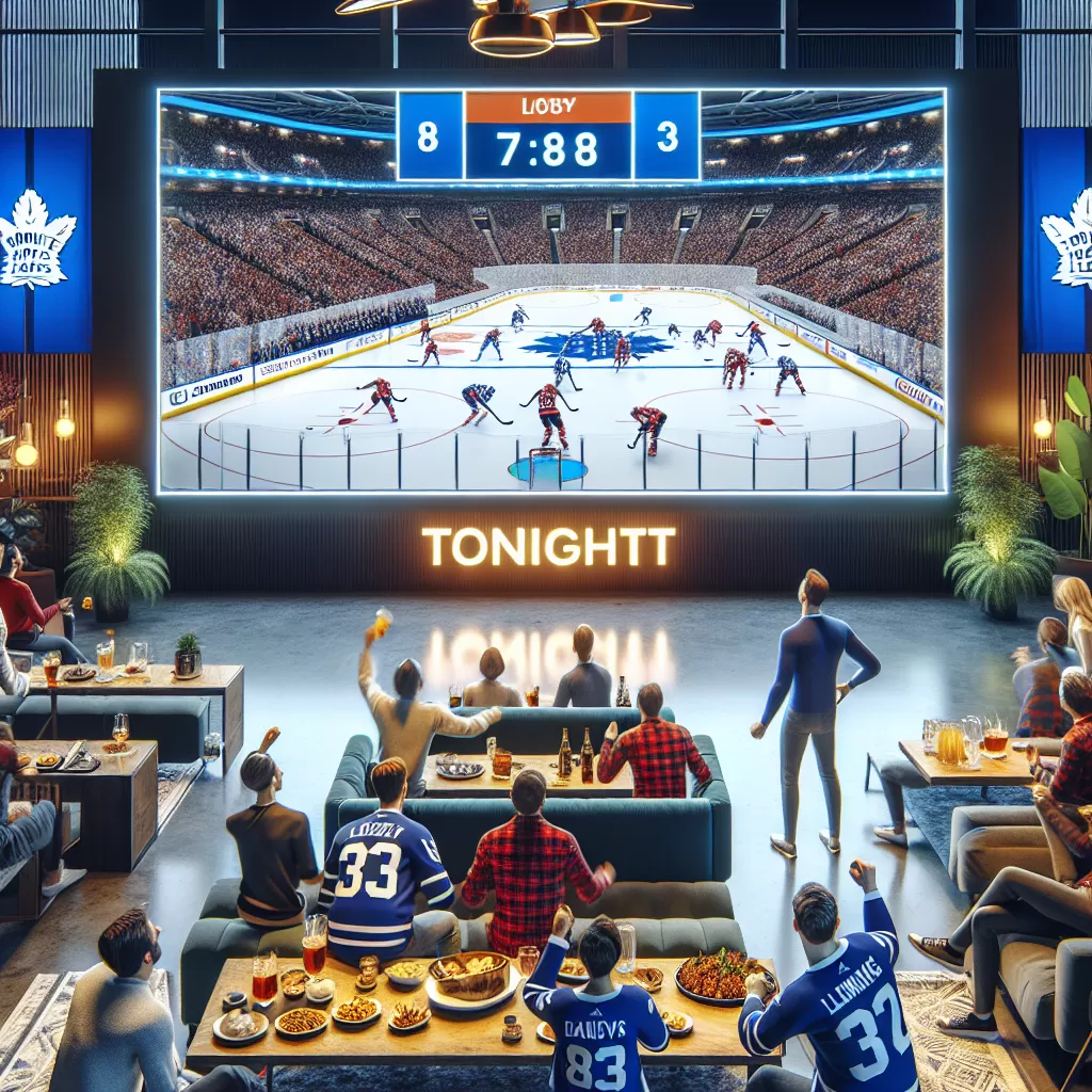 where to watch toronto maple leafs game tonight