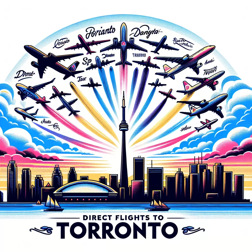 which airlines fly direct to toronto