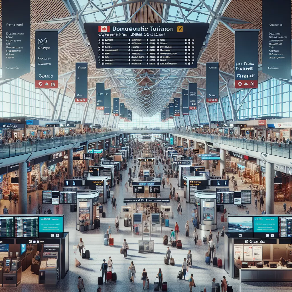 which terminal is for domestic flight in toronto