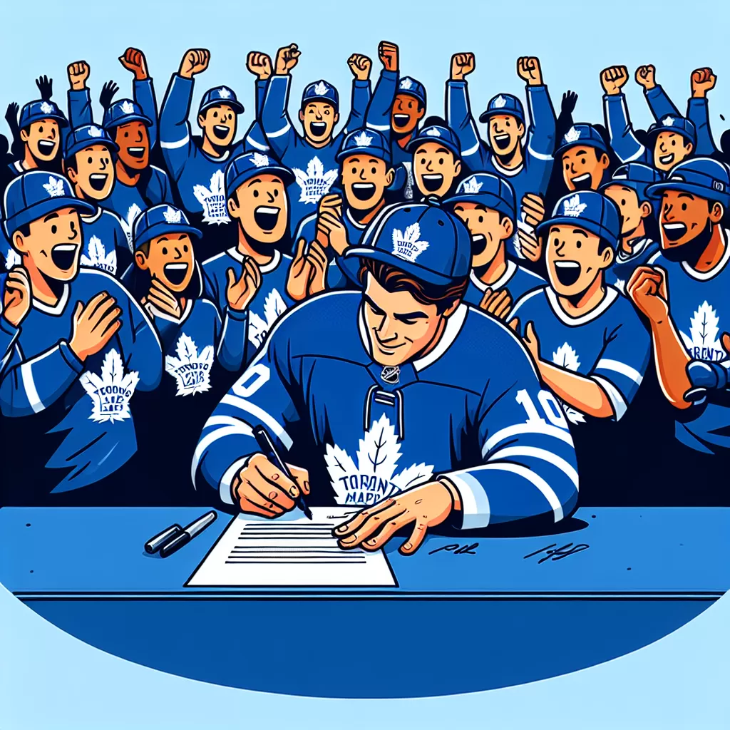 who did toronto maple leafs sign