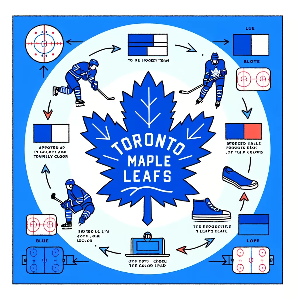 why are the toronto maple leafs blue