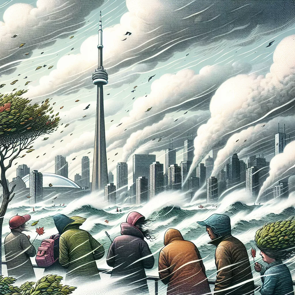 why is it so windy in toronto today