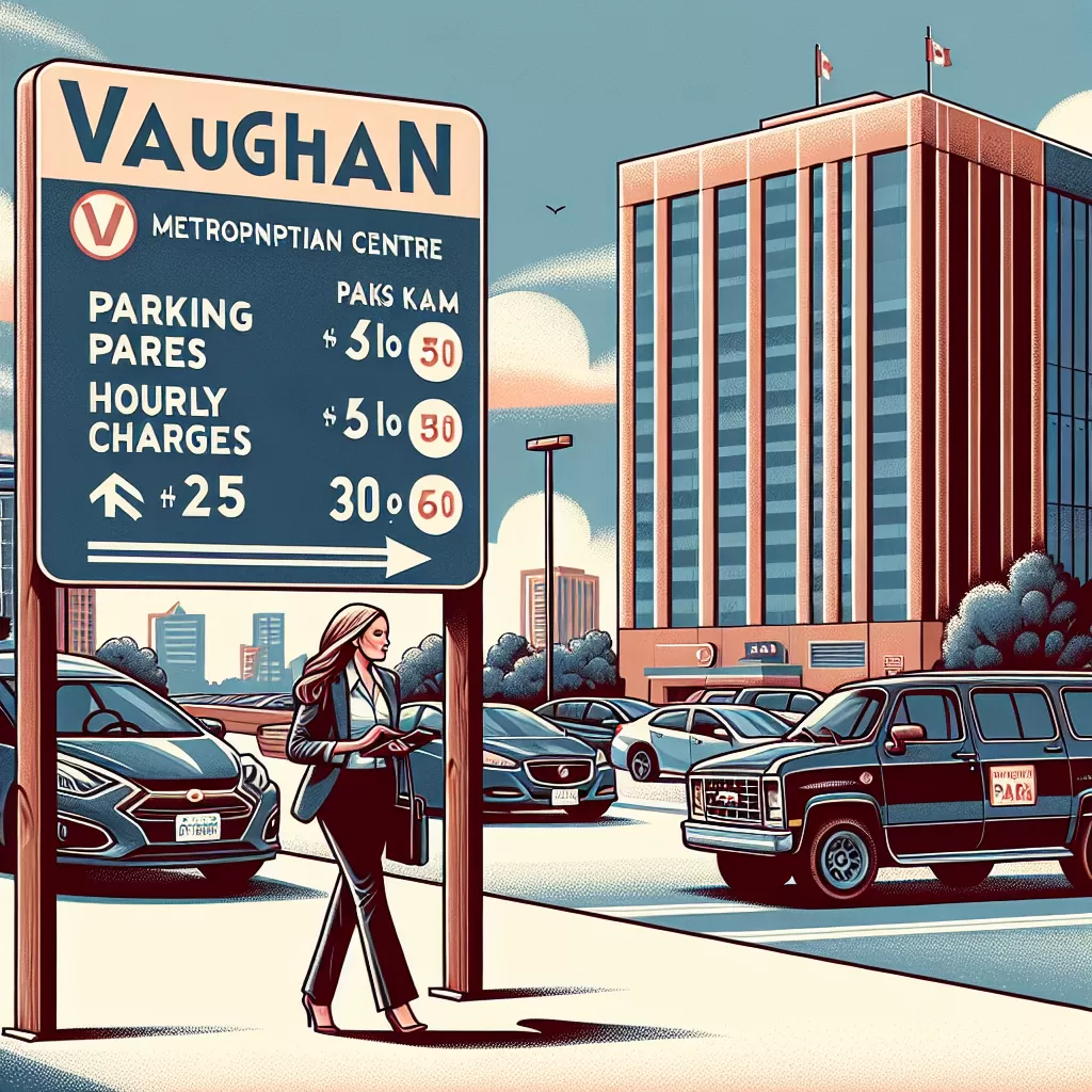 how much is parking at vaughan metropolitan centre