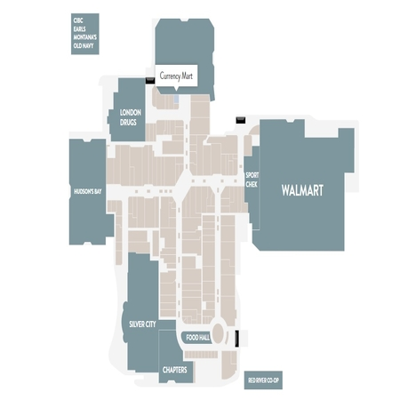 st.vital shopping centre map