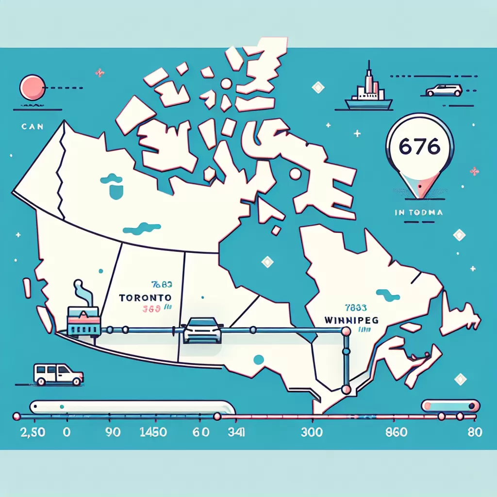 how long is the drive from toronto to winnipeg