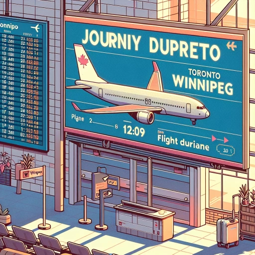 how long is the flight from toronto to winnipeg