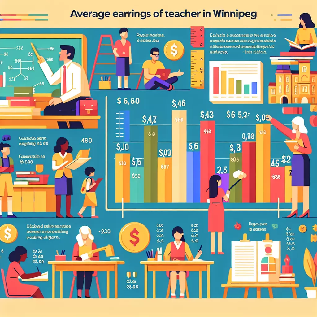 how much do teachers make in winnipeg