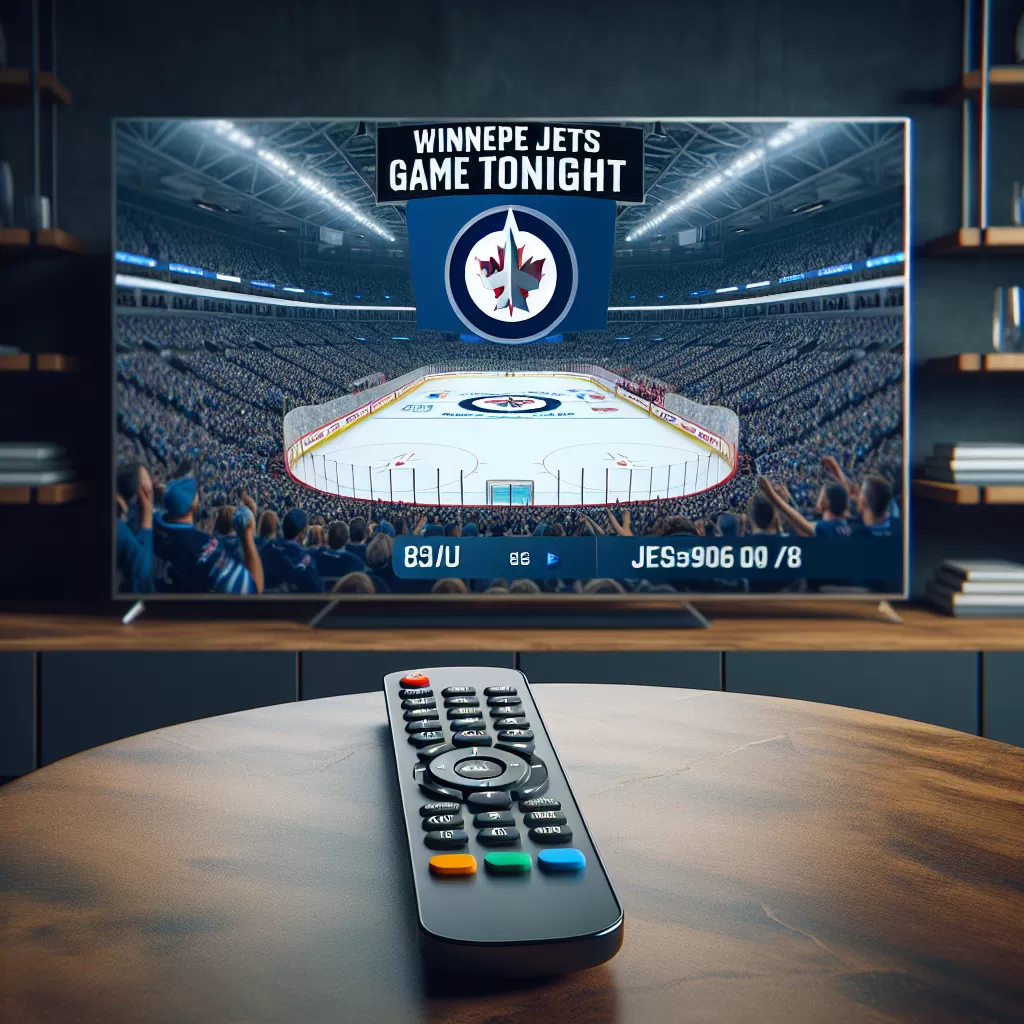 what channel is the winnipeg jets game on tonight
